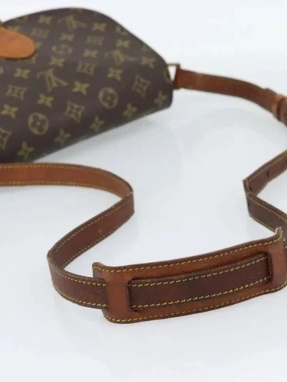 LOUIS VUITTON Monogram Saint Cloud GM Shoulder Bag M51242 LV Auth 165485